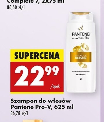 Szampon intensive repair Pantene pro-v promocja w Biedronka