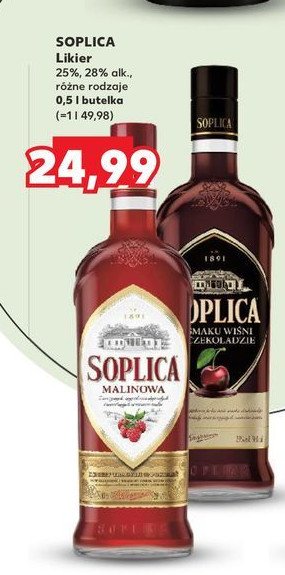 Wódka Soplica o smaku wiśni w czekoladzie promocja w Kaufland