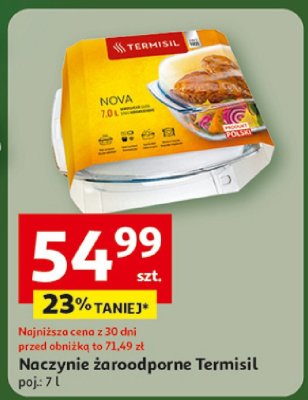 Naczynie żaroodporne Termisil poj.: 7 l promocja w Auchan