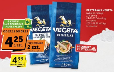 Przyprawa Vegeta wybrane rodzaje promocja w ABC