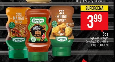 Sos słodko-kwaśny Develey promocja