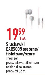 S艂uchawki ear3005 szary Thomson promocja