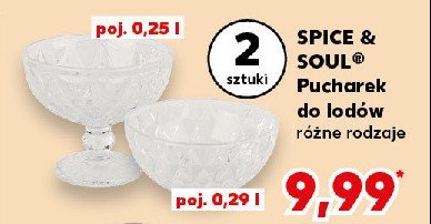Pucharek do lodów 250 ml Spice&soul promocja