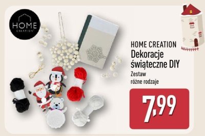 Dekoracje świąteczne DIY  promocja w Aldi