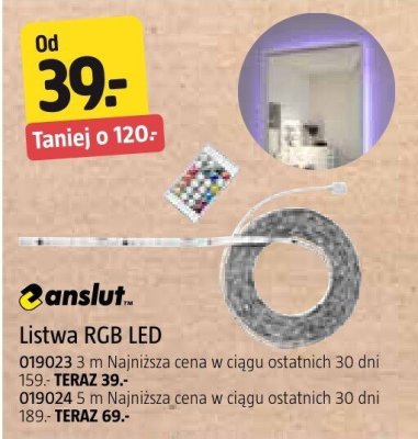 Listwa RGB LED Anslut promocja w Jula