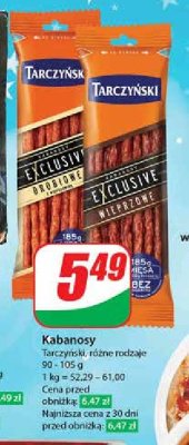 Kabanosy drobiowe Tarczyński Exclusive promocja