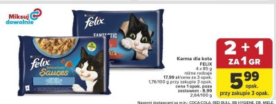 Karma dla kota FELIX promocja w Carrefour