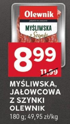 Myśliwska jałowcowa z szynki olewnik promocja w Stokrotka
