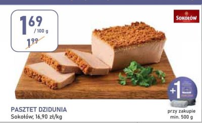 Pasztet Dzidunia promocja w Stokrotka