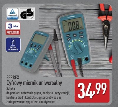 Cyfrowy miernik uniwersalny promocja w Aldi
