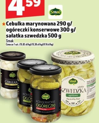 Sałatka szwedzka Smak 500g promocja w TOPAZ