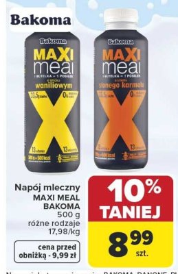 Napój mleczny promocja w Carrefour