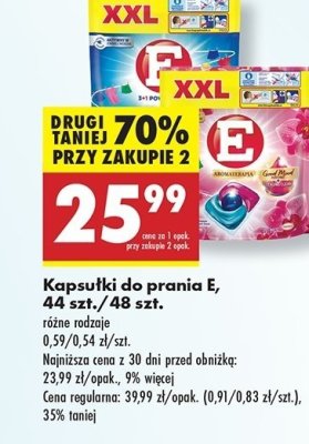 Kapsu艂ki do prania kolor E 3+1 power caps promocja