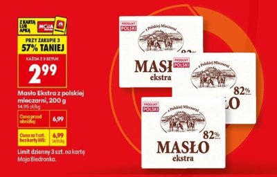 Masło promocja w Biedronka