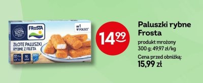 Paluszki rybne Frosta promocja w Żabka