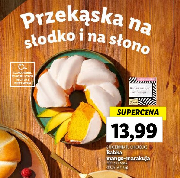 Babka mango Chojecki promocja