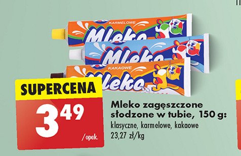 Mleko zagęszczone mleczne Jal promocja