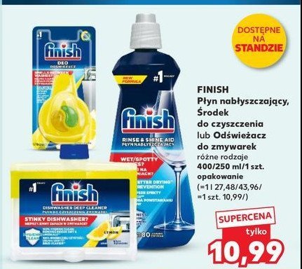 P艂yn do czyszczenia zmywarek lemon Finish do czyszczenia zmywarek promocja