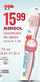 Szczoteczka do zębów miękka Meridol promocja