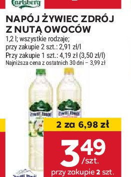 Woda jabłkowa Żywiec zdrój z nutą... promocja