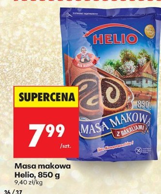 Masa makowa  promocja w Biedronka