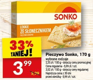Pieczywo Sonko, 170 g promocja w Twój Market