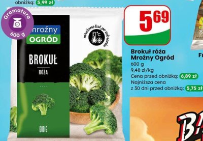 Brokuł róża Mroźny Ogród promocja w Dino