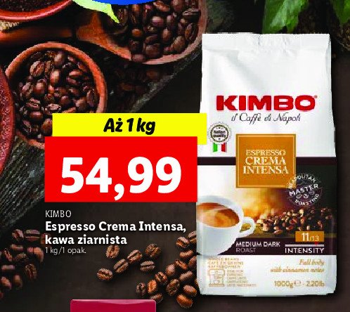 Kawa Kimbo espresso crema intensa promocja