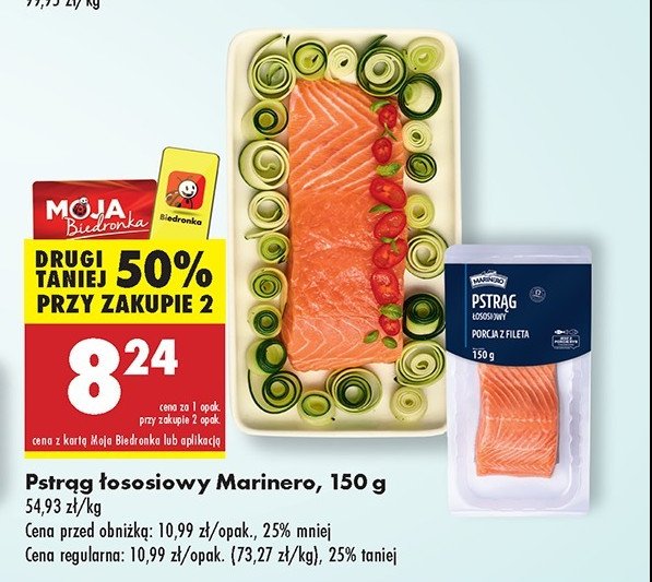 Pstrąg łososiowy Marinero promocja