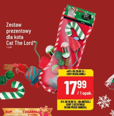 Zestaw prezentowy dla kota Cat The Lord promocja w POLOmarket