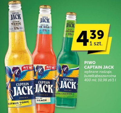 Piwo Captain Jack wybrane rodzaje promocja w Groszek