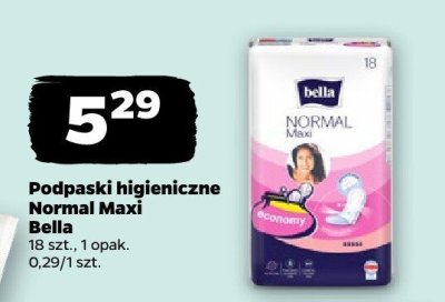 Podpaski higieniczne Normal Maxi promocja w Netto