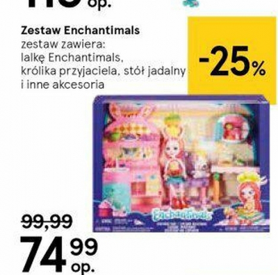 Lalka z akcesoriami Enchantimals promocja