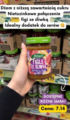 Dżem figi ze śliwką promocja w Kaufland
