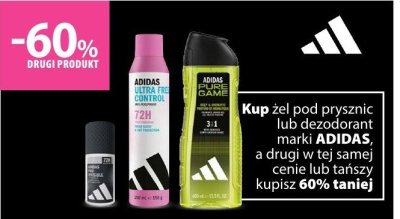Żel pod prysznic lub dezodorant Adidas promocja w Hebe