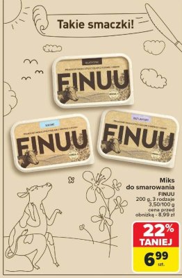 Miks tluszczowy do smarowania 200 g Finuu promocja w Carrefour