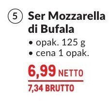 Ser Mozzarella di Bufala promocja w Makro