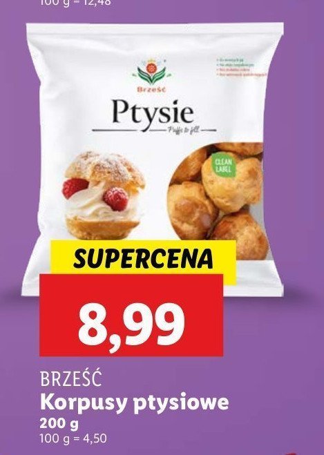Ptysie Brześć promocja
