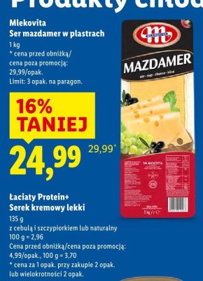 Ser promocja w Lidl
