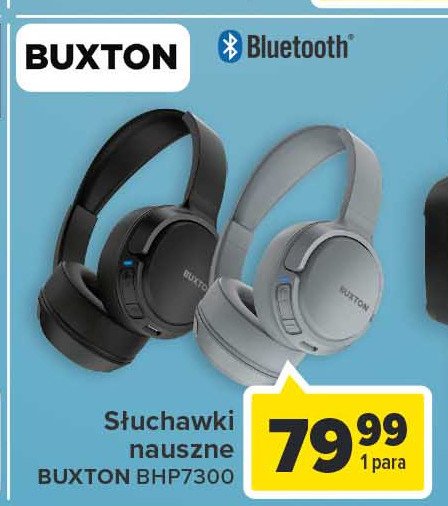 Słuchawki bhp 7300 black Buxton promocja