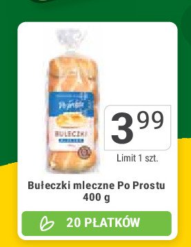 Bułeczki mleczne Po prostu promocja w Stokrotka