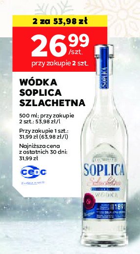 Wódka Soplica szlachetna wódka promocja w Stokrotka