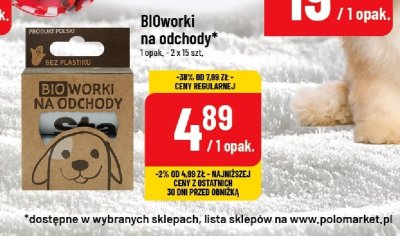 BIOworki na odchody promocja w POLOmarket