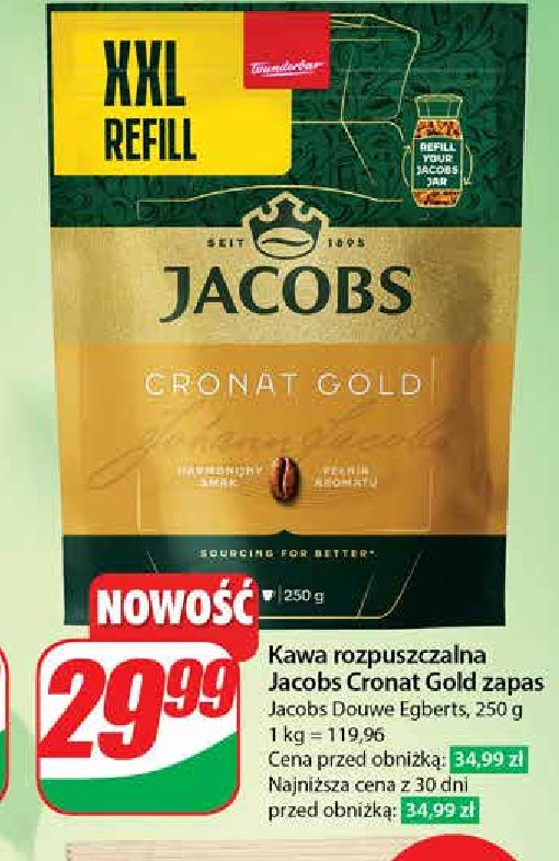Kawa zapas Jacobs cronat gold promocja