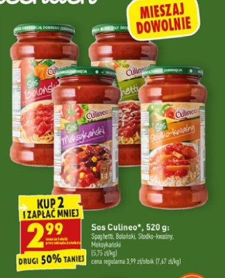 Sos boloński Culineo promocja