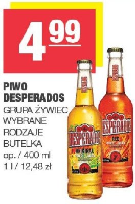 Piwo Desperados promocja w SPAR