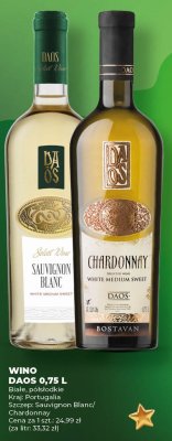 Wino DAOS Chardonnay 0,75L promocja w Duży Ben