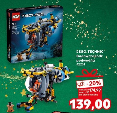 Zestaw Lego Technic 42201: Badawcza łódź podwodna promocja w Kaufland