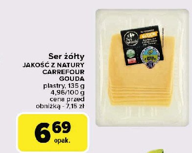 Ser gouda Carrefour targ świeżości promocja