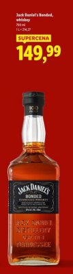 Whisky Jack Daniel's Bonded 700 ml promocja w Lidl